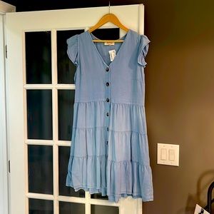 Fuller Button Dress